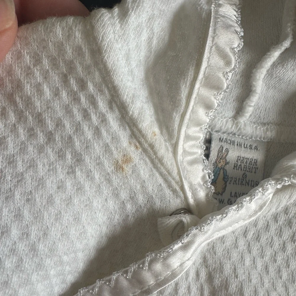 Vintage Peter‎ Rabbit Hooded Gown